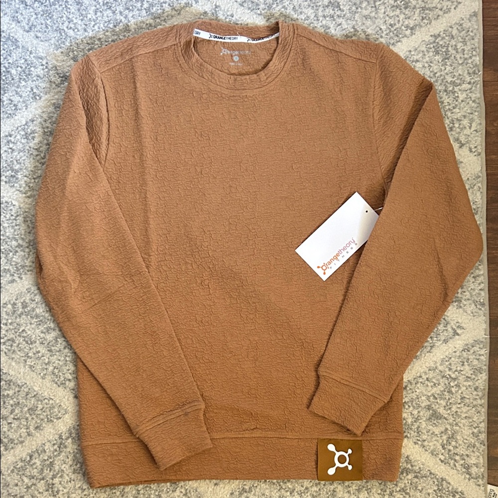 NWT Orange Theory Latte Sweatshirt